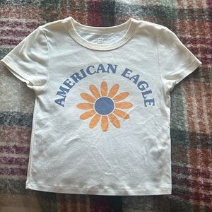 American eagle size M crop top